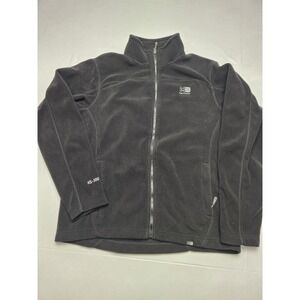 Karrimor Jacket Mens Medium Black KS-300 Fleece Full Zip Hiking Outdoor Thermal